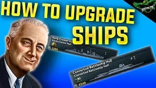HOI4 Man the Guns How to Upgrade Ships (Hearts of Iron 4 MTG Expansion Guide)