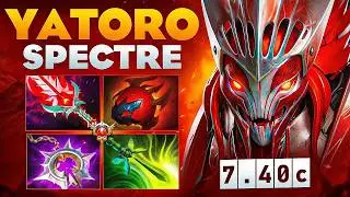 SPECTER THROUGH FAT! YATORO ON A FORGOTTEN HERO🔥| Yatoro Spectre 7.40c Dota 2