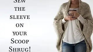 Sew up the Seam on Decisiveness Scoop Shrug Knitting Pattern