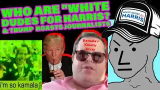 White Dudes For Kamala Get ROASTED By Trump