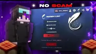 How To Download Feather Client in (fold craft launcher)😲
