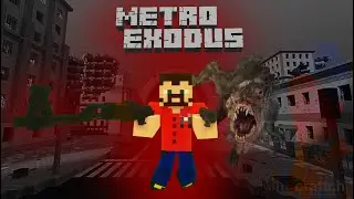 Песня про Метро Мармок Metro Exodus / Music Plus Minecraft / @Marmok ​