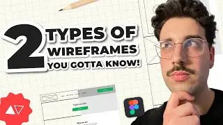 2 Types of Wireframes YOU Should Know About! UX Tips and Wireframe Basics