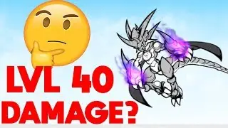 How Much Damage Does Level 40 Bahamut Do? - The Battle Cats (ver7.0)