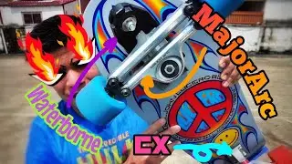 แผ่นคัสตอมตัวจิง ลูกผสม Waterborne + MajorArc + CX เลี้ยวลึกมั่นคง (Truely Custom Surfskate)