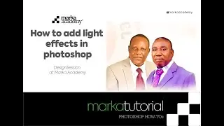 HOW TO ADD LIGHT EFFECTS IN PHOTOSHOP
