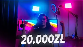 MOJE STUDIO ZA 20.000ZŁ 🎥