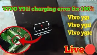 vivo y90 y93 y95 unable to charge please contact after sale service#mobile #panwa