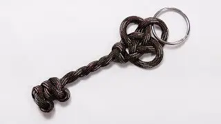 Paracord Vintage Key Keychain (Music Version)