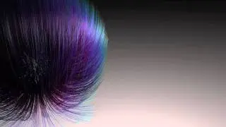 HD Amazing Hair Colour Changing Ball -- Cinema 4D Demo
