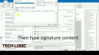 How to put signature in outlook