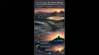 L.A. to S.D. Dawn  The Palomar silhouette 从洛杉矶到圣地亚哥的黎明 帕洛马尔剪影 

Vocal Coach & Voice Teacher: Lisa Ch