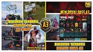 THIS IS THE LATEST LEAK UPDATE 2.8 | 10 NEWEST FEATURES AND ROYALE PASS A3 || PUBG MOBILE