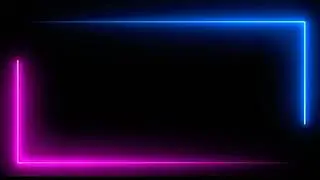 Lighting Border Template for Avee Player and Kinemaster app 2020 Templates/Neon Light Border/