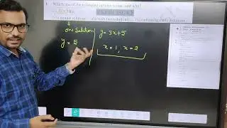 Ex 4.2 Q1 Math class 9 NCERT class 9th maths chapter 4 exercise 4.2 question 1 write four solutions