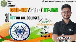 30% off OFFER | Independence day offer | DHRUV VED ACADEMY