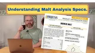 How To Use a Malt Analysis Sheet - Understanding Malt Analysis Specs!