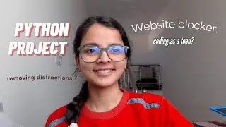 Making a website blocker using python | Beginner projects | coding as a teen!