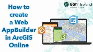 How to create a Web AppBuilder in ArcGIS Online