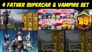 😍 Waooo Special 4 New SuperCars-V3.4.0 / Mythic Forge Real / Vampire Counter Set / A-9 Royal Pass