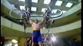 Valentin Dikul. The strongest man on earth