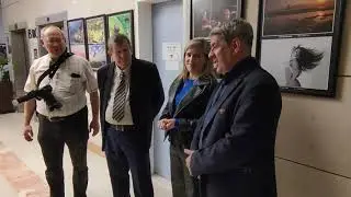 Открытие 14 ой международной выставки фото "Мир глазами женщин".