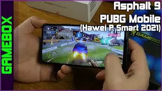 Asphalt 9 & PUBG Mobile @ Huawei P Smart 2021