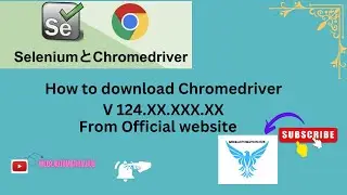 How to download Chromedriver 124 #chromedriver #seleniumautomation #selenium #webdriver