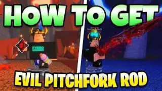 How To Get SECRET EVIL PITCHFORK ROD In Roblox Fisch