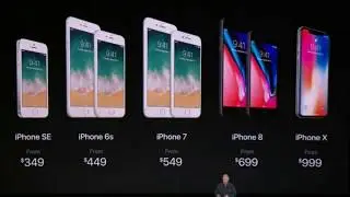 iPhone SE || iPhone 6s  || iPhone 7  || iPhone 8  || iPhone X - Latest Price September 2017