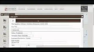Adding a New Article in the OASIS CMS News Resource