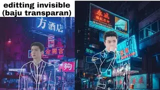 Tutorial editing invisible (baju transparan)