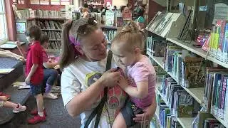 Why to TCCL: I Love the Library - "Her face lights up every time we read a book"