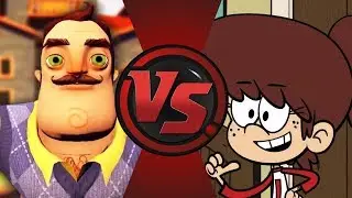 Hello Neighbor vs Lynn Loud (The Loud House)!
