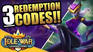 THREE Redemption Codes! - Idle War: Legendary Heroes