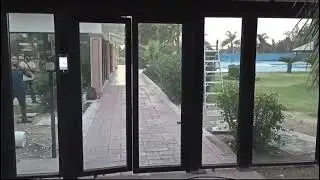 AUTOMATIZACIÓN DE PUERTAS ABATIBLES CON  PIVUS SELF Y  CONTROL DE ACCESO BIOMETRICO HIKVISION