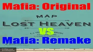 Mafia: Definitive Edition VS Mafia: The City Of Lost Heaven. Сравнение карт Города! №1