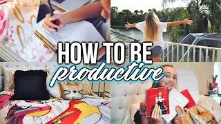 How to be Productive During Summer!
