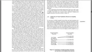 Target Populations, Sampling Frames, and Coverage Error