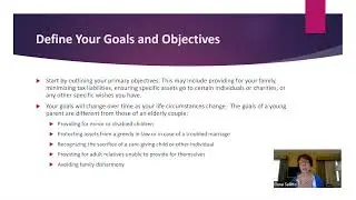 Assessing your needs, presented by Elena Sallitto, Esq.Partner, Stavely & Sallitto Elder Law, LLC