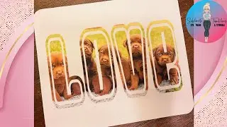 HOW TO FILL LETTERS WITH PHOTOS IN CRICUT DESIGN SPACE & INKSCAPE