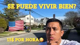 Asi es la VIDA con el SALARIO MINIMO en NEW YORK