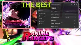 Roblox Anime Rangers X Script Auto Reroll Stats Potential Auto Play Auto Upgrade OP!