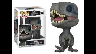 NEW Jurassic World Fallen Kingdom Unboxing - Blue the Raptor