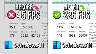 🔧 WINDOWS 11: HOW TO OPTIMIZE PERFORMANCE FOR GAMING 🔥 | Speed Up Low-End/Old PC ✔️