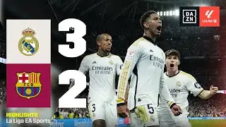 CLÁSICO SHOW, decide ancora BELLINGHAM: Real Madrid-Barcellona 3-2 | LaLiga | DAZN Highlights