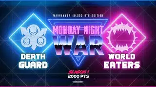 WARHAMMER 40,000 Battle Report | DEATH GUARD vs WORLD EATERS - 2000pts 9th Edition