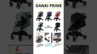 Обновленная Коляска Danki PRIME ( Коляска для путешествий )