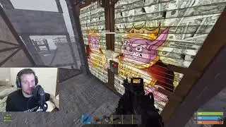 БЗДЕН ДЕРЖИ ДВЕРЬ И КАВА ЗАРЕЙДИЛИ КЛАН И НАШЛИ НЫЧКУ В РАСТ/RUST