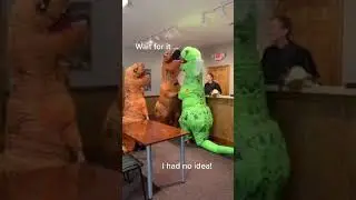Blow Up Dinosaur Costume 🦖🦖